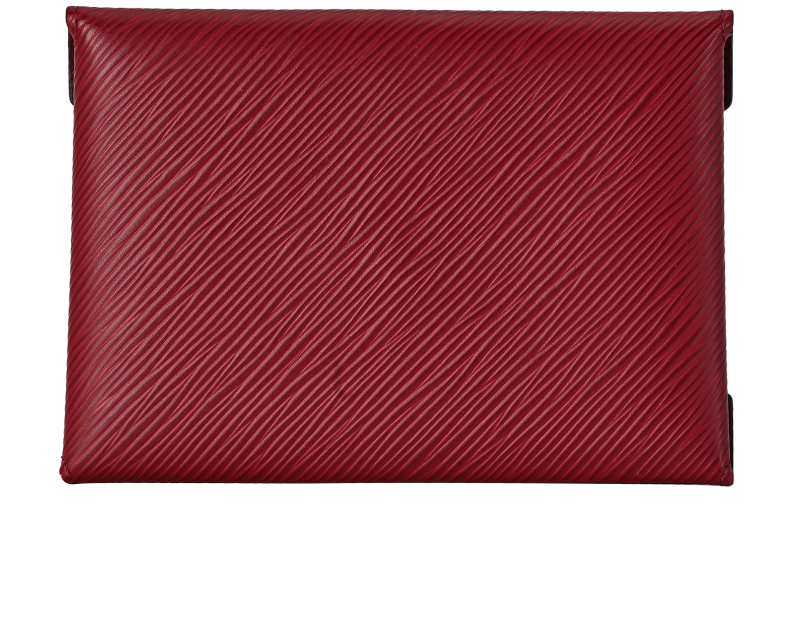 Louis Vuitton Medium Kirigami Pouch, &pound;250, Accessories, Burgundy, Leather, Back view
